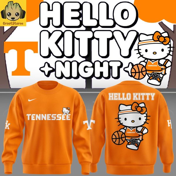 Tennessee Volunteers Basketball x Hello Kitty Night 2025 Hoodie Shirt