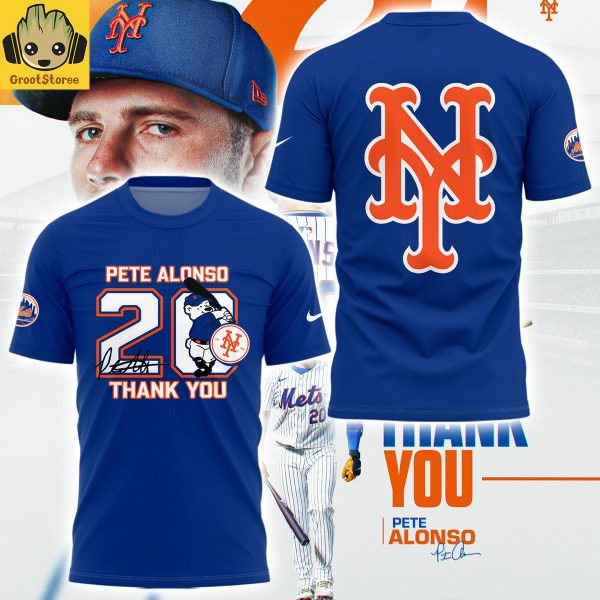 Thank You Pete Alonso New York Mets Hoodie T Shirt