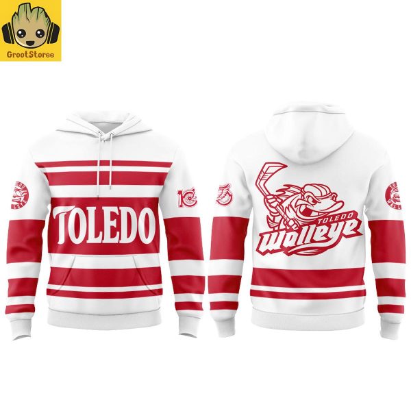 Toledo Walleye Red Wings Affiliation Night Personalized Hoodie