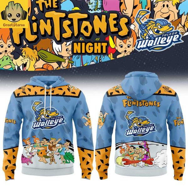 Toledo Walleye x The Flintstone Night 2026 Hoodie