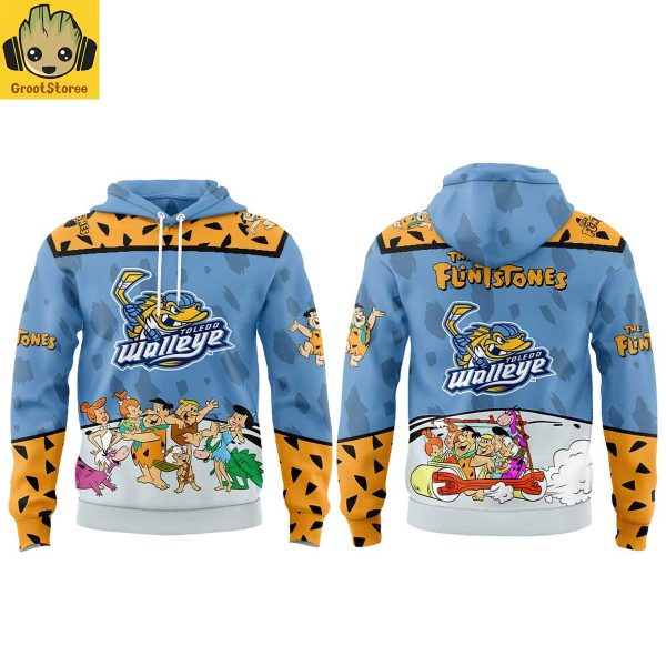 Toledo Walleye x The Flintstone Night 2026 Hoodie