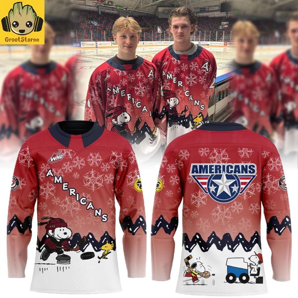 Tri-City Americans x Peanuts Snoopy Hockey Jersey