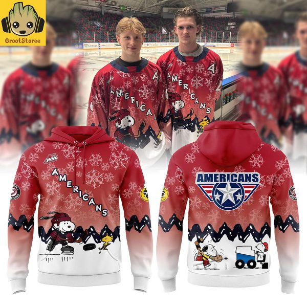 Tri City Americans x Peanuts Snoopy Hoodie