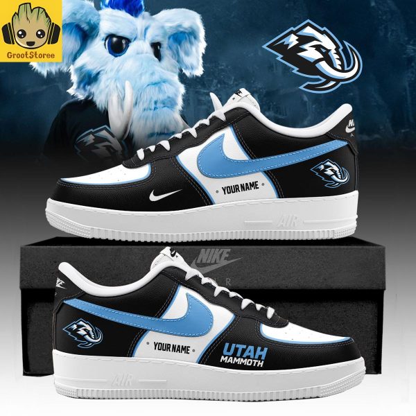 Utah Mammoth 2025 – 2026 Custom Name Air Force 1 Shoes