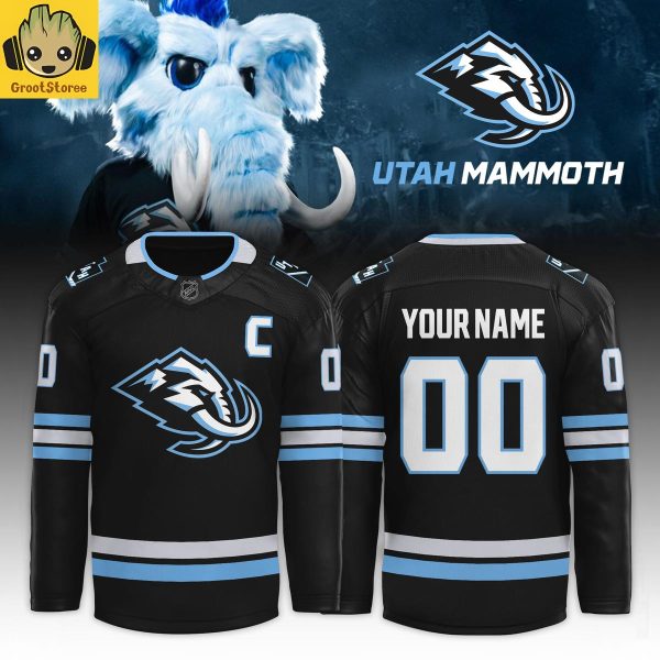 Utah Mammoth New Look Personalized Hockey Jersey
