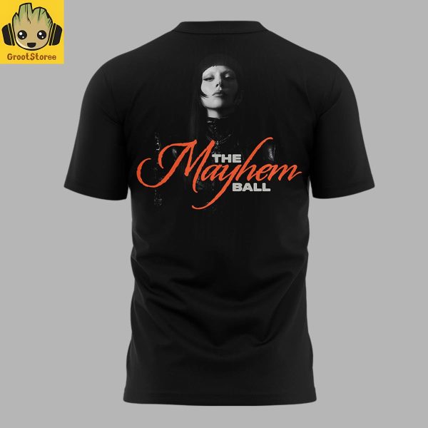 Vegas Gold Knights x Lady Gaga The Mayhem Ball Tour 2025 T Shirt