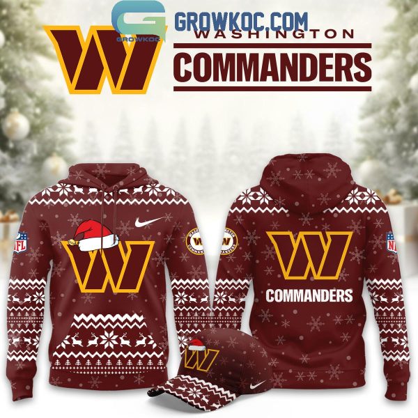 Washington Commanders NFL Christmas Holiday Limited Hoodie