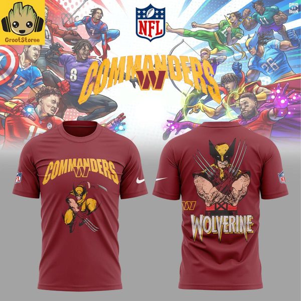 Washington Commanders x Wolverine Hoodie Shirt