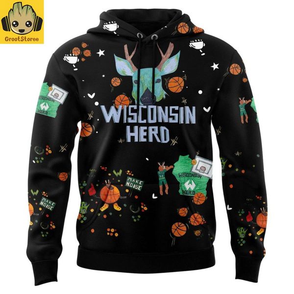Wisconsin Herd Art Theme by Fan 2025 Hoodie Shirt