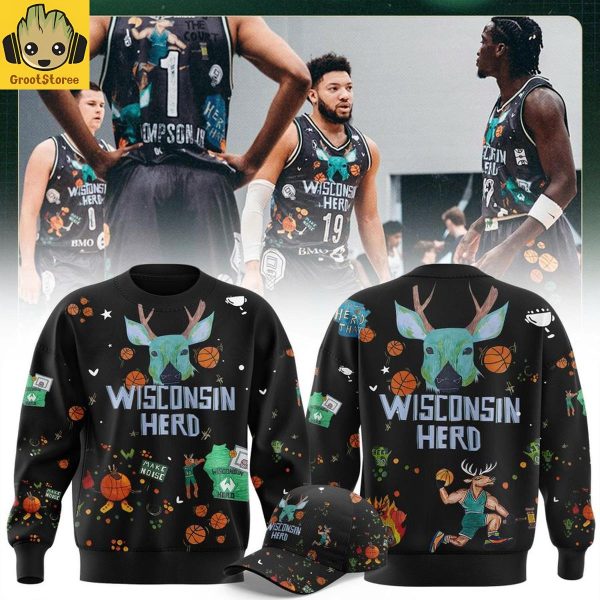 Wisconsin Herd Art Theme by Fan 2025 Hoodie Shirt