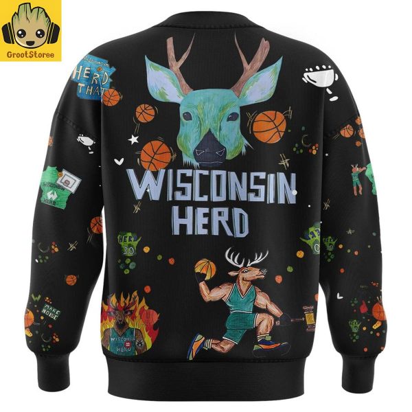 Wisconsin Herd Art Theme by Fan 2025 Hoodie Shirt