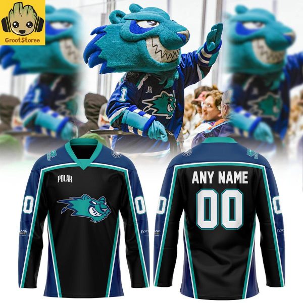 Worcester Railers Ice Cats Night 2026 Personalized Hockey Jersey