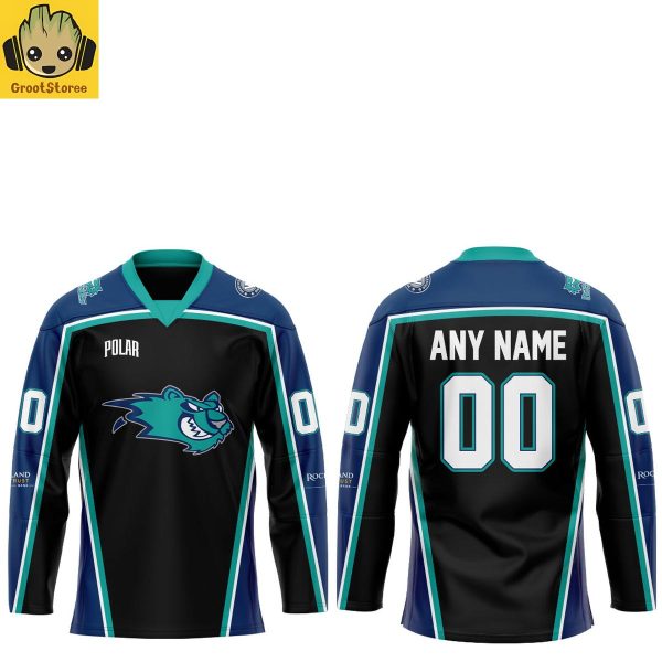 Worcester Railers Ice Cats Night 2026 Personalized Hockey Jersey