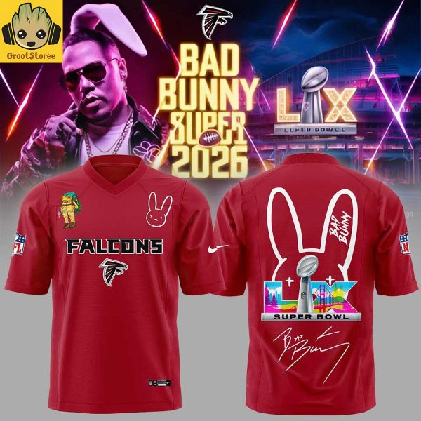Atlanta Falcons x Bad Bunny Super Bowl LX 2026 Football Jersey