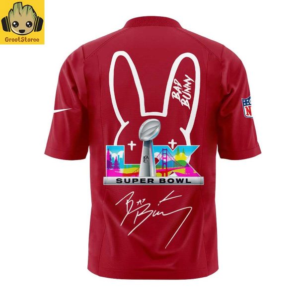 Atlanta Falcons x Bad Bunny Super Bowl LX 2026 Football Jersey