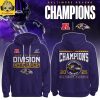 Carolina Panthers 2025 NFC South Division Champions Keep Pounding Hoodie T-Shirt