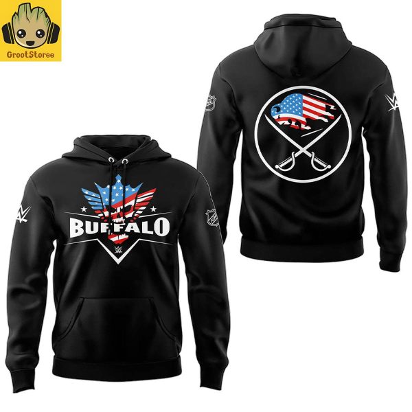 Buffalo Sabres x WWE 2026 Hoodie T-Shirt