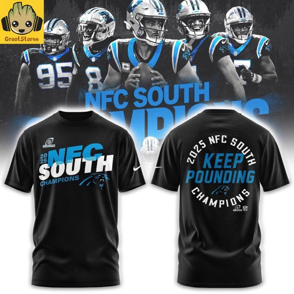 Carolina Panthers 2025 NFC South Division Champions Keep Pounding Hoodie T Shirt 2 SCUeq.jpg