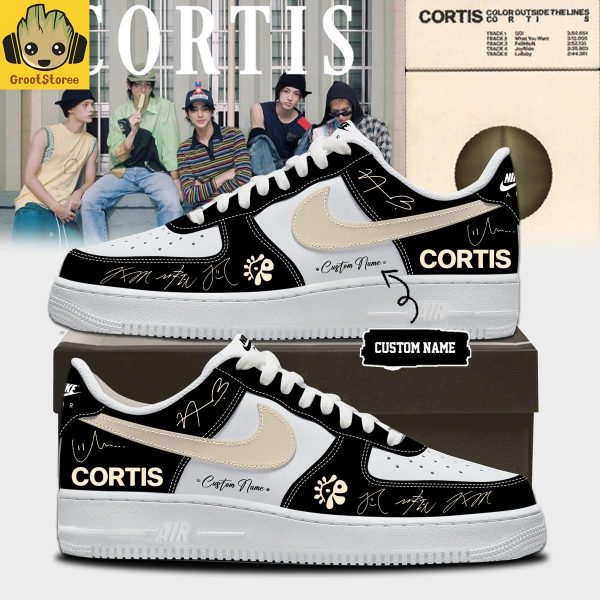 Cortis Color Outside The Lines New Album Custom Name Air Force 1 Shoes