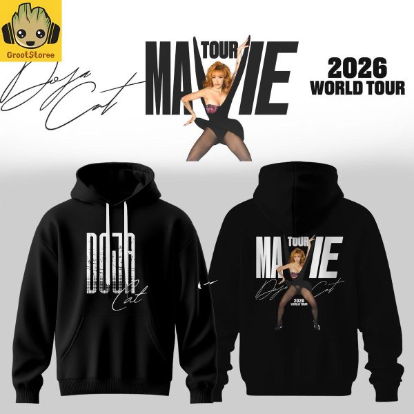 Doja Cat Tour Ma Vie World Tour UK & Europe 2026 Black Hoodie T Shirt
