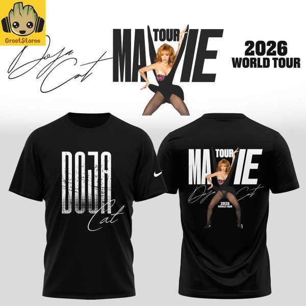 Doja Cat Tour Ma Vie World Tour UK & Europe 2026 Black Hoodie T Shirt