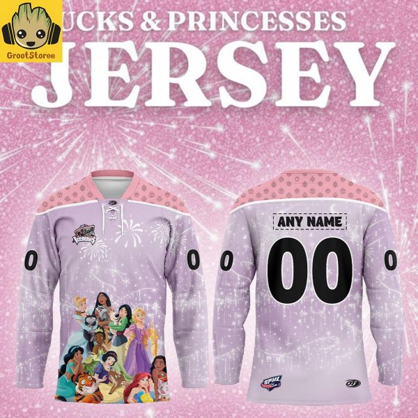 Knoxville Ice Bears x Pucks & Princesses 2026 Personalized Hockey Jersey