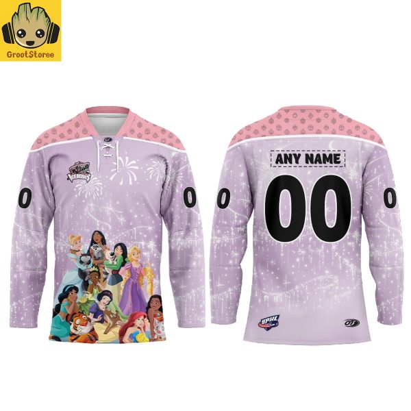 Knoxville Ice Bears x Pucks & Princesses 2026 Personalized Hockey Jersey