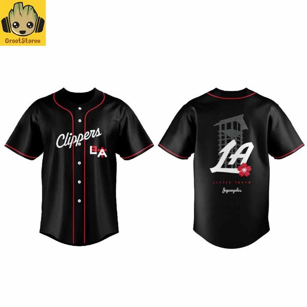 Los Angeles Clippers x Japanese Heritage Night 2026 Baseball Jersey