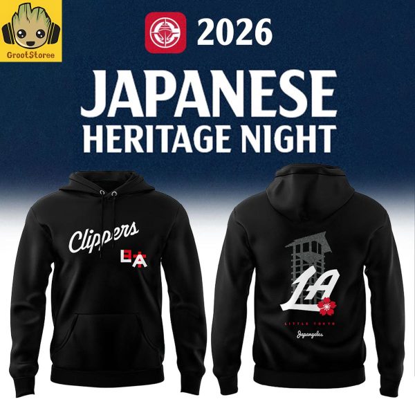 Los Angeles Clippers x Japanese Heritage Night 2026 Hoodie