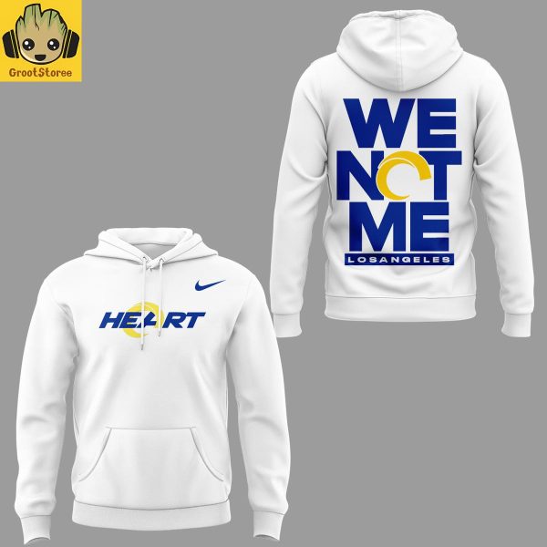 Los Angeles Rams Heart We Not Me 2026 Hoodie T Shirt