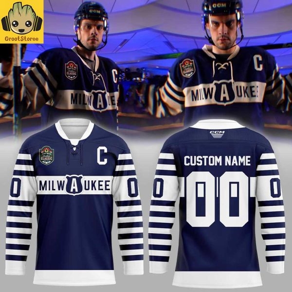 Milwaukee Admirals x Hockey Day Minnesota 2026 Personalized Hockey Jersey