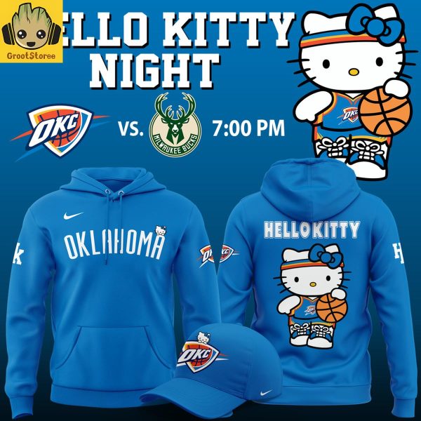 Oklahoma City Thunder x Hello Kitty 2026 Hoodie Shirt