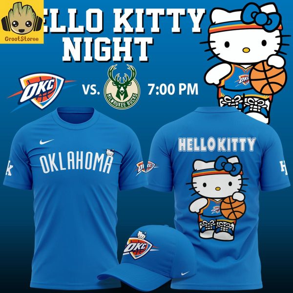 Oklahoma City Thunder x Hello Kitty 2026 Hoodie Shirt