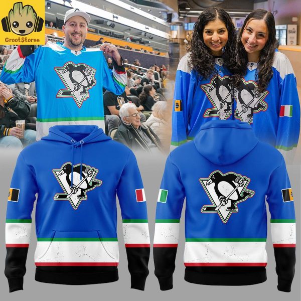 Pittsburgh Penguins Italian Heritage Night 2026 Hoodie T-Shirt