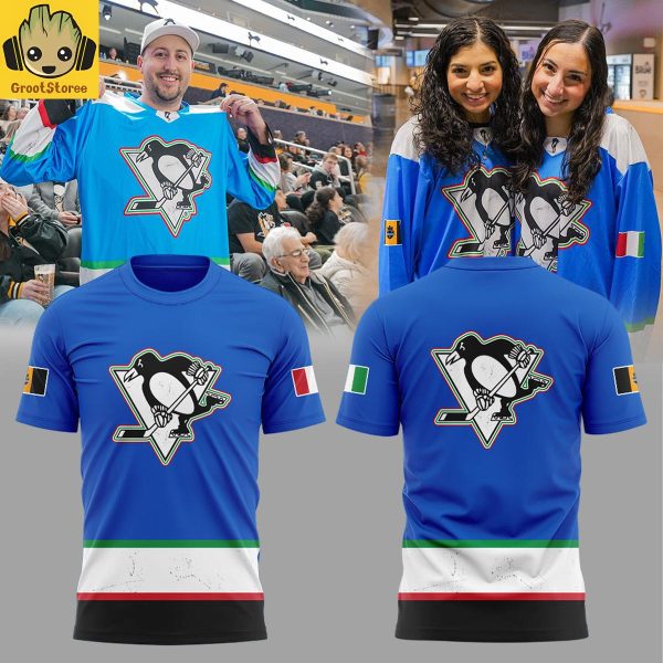 Pittsburgh Penguins Italian Heritage Night 2026 Hoodie T Shirt