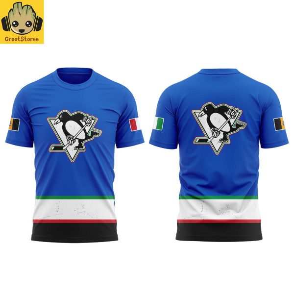 Pittsburgh Penguins Italian Heritage Night 2026 Hoodie T Shirt