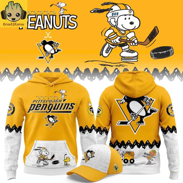 Pittsburgh Penguins x Peanuts Night 2026 Hoodie