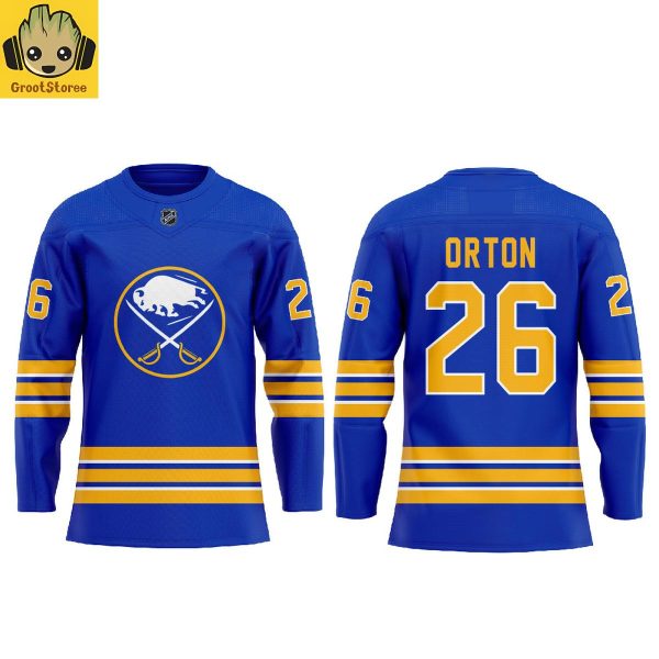 Randy Orton x Buffalo Sabres Personalized Hockey Jersey