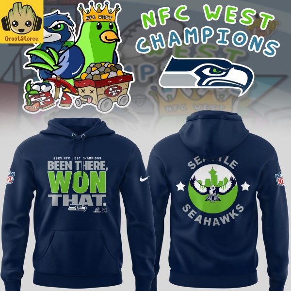 Seattle Seahawks Been There Won That NFC West Champions 2025 Hoodie T Shirt