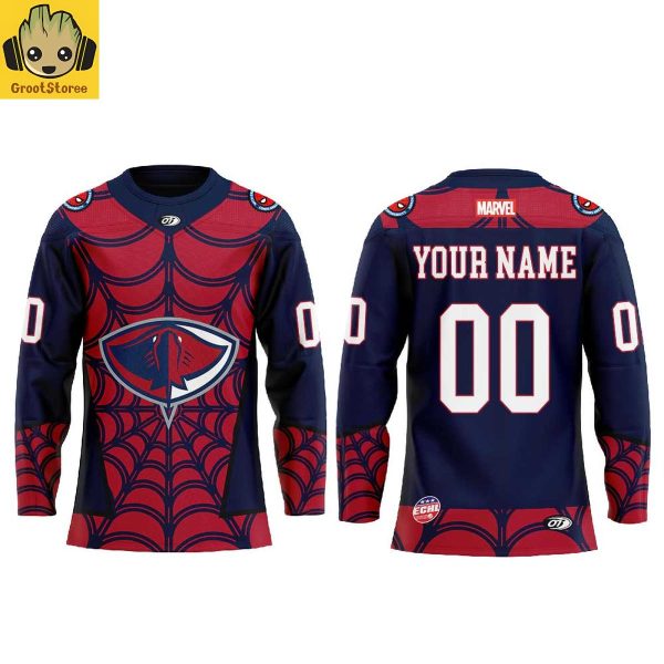 South Carolina Stingrays x Marvel Super Hero Day 2026 Spiderman Personalized Hockey Jersey 2 i3wJ7.jpg