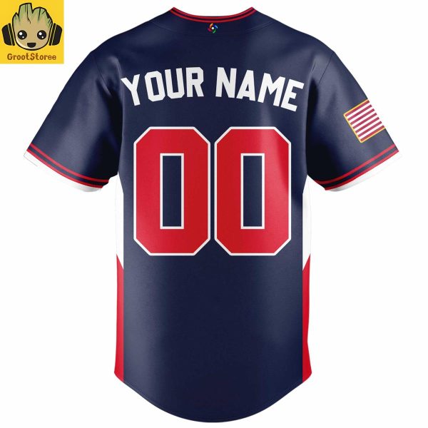 Team USA World Baseball Classic 2026 Personalized Baseball Jersey