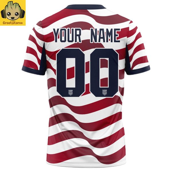 USA National Soccer Team 2026 Home Jersey Personalized T Shirt