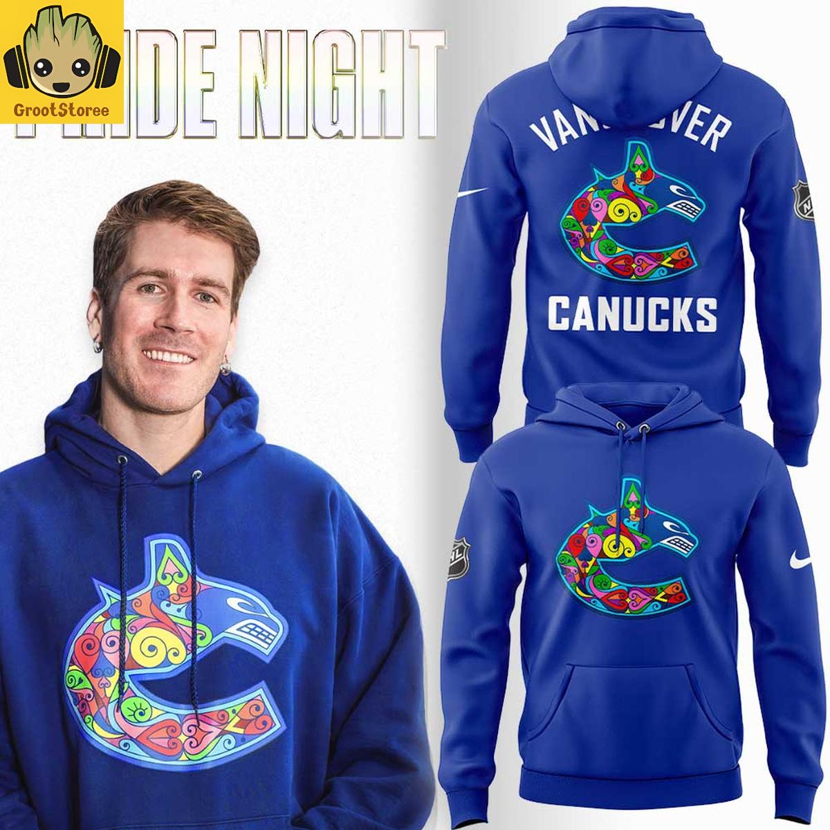 Vancouver Canucks x Pride Night 2026 Hoodie T-Shirt Vancouver Canucks x Pride Night 2026 Hoodie T-Shirt